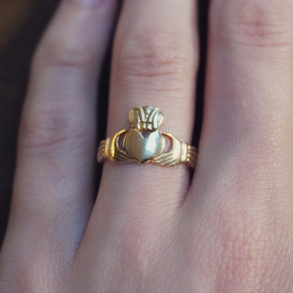 Gold Claddagh