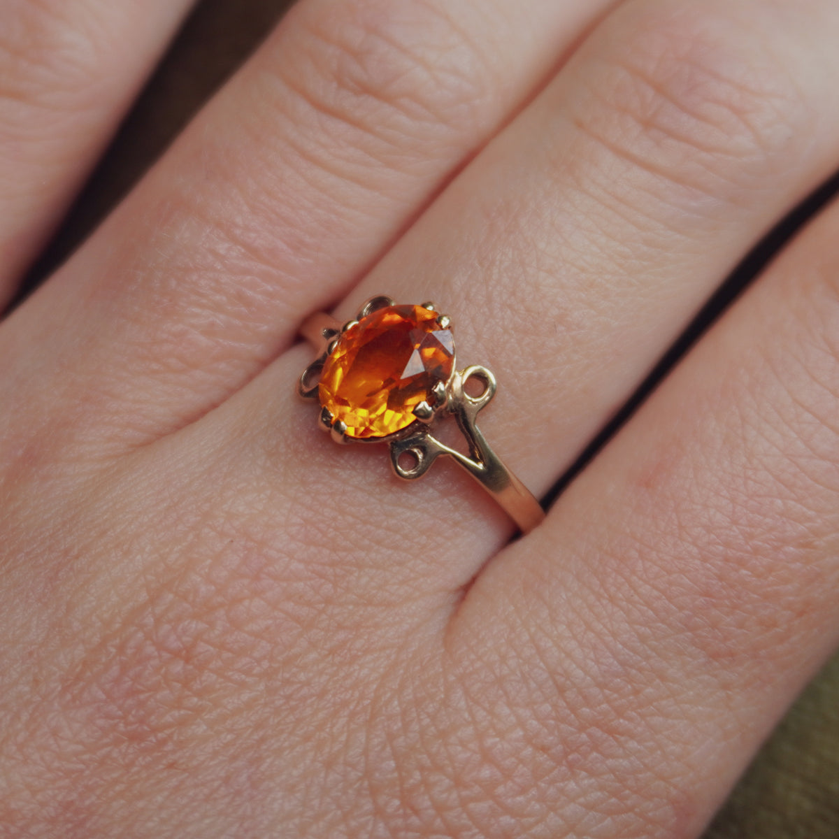 Amber Citrine
