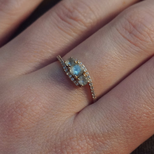Opalite Trio Ring