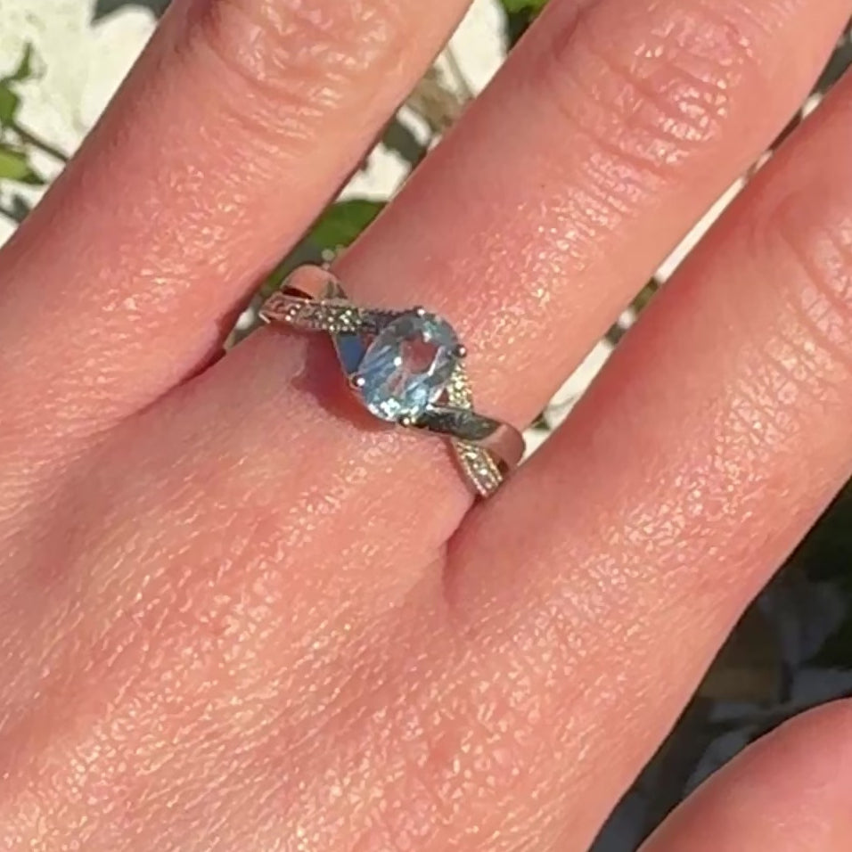 Blue Topaz Twist