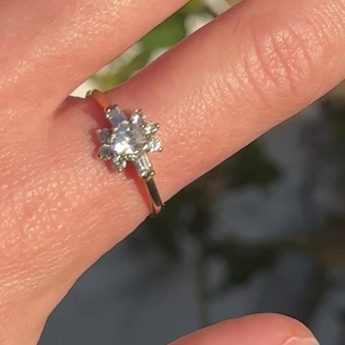 Oval CZ Cluster