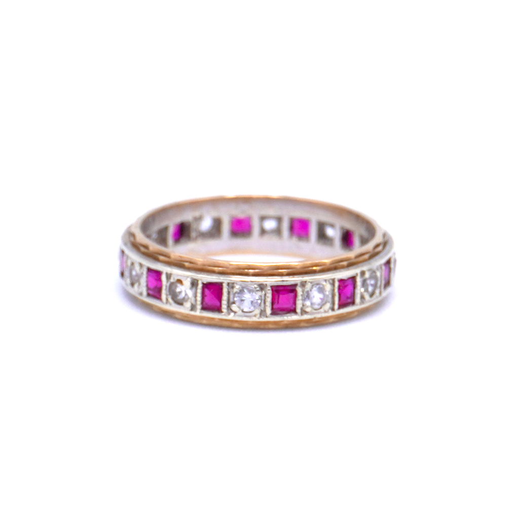 Ruby & Diamond Eternity